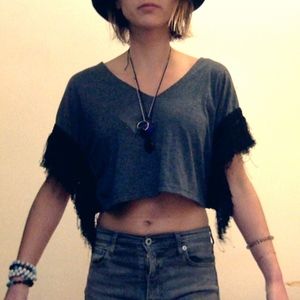 Fringe Crop Top